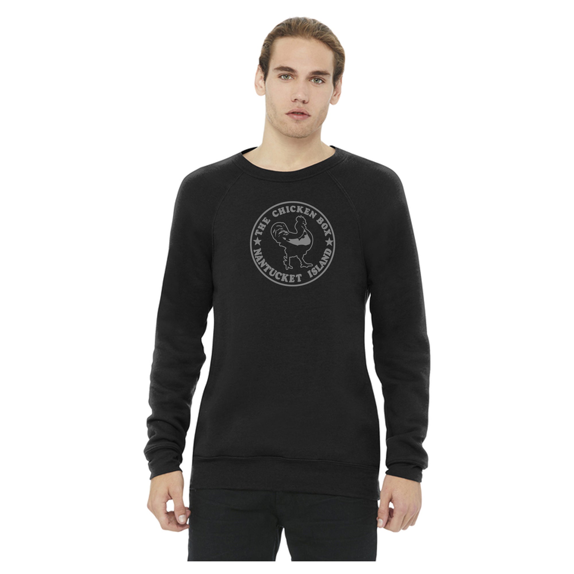 The Box Stamp Front Crewneck Sweatshirt