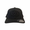 Snap Back Mesh Black Oval Hat