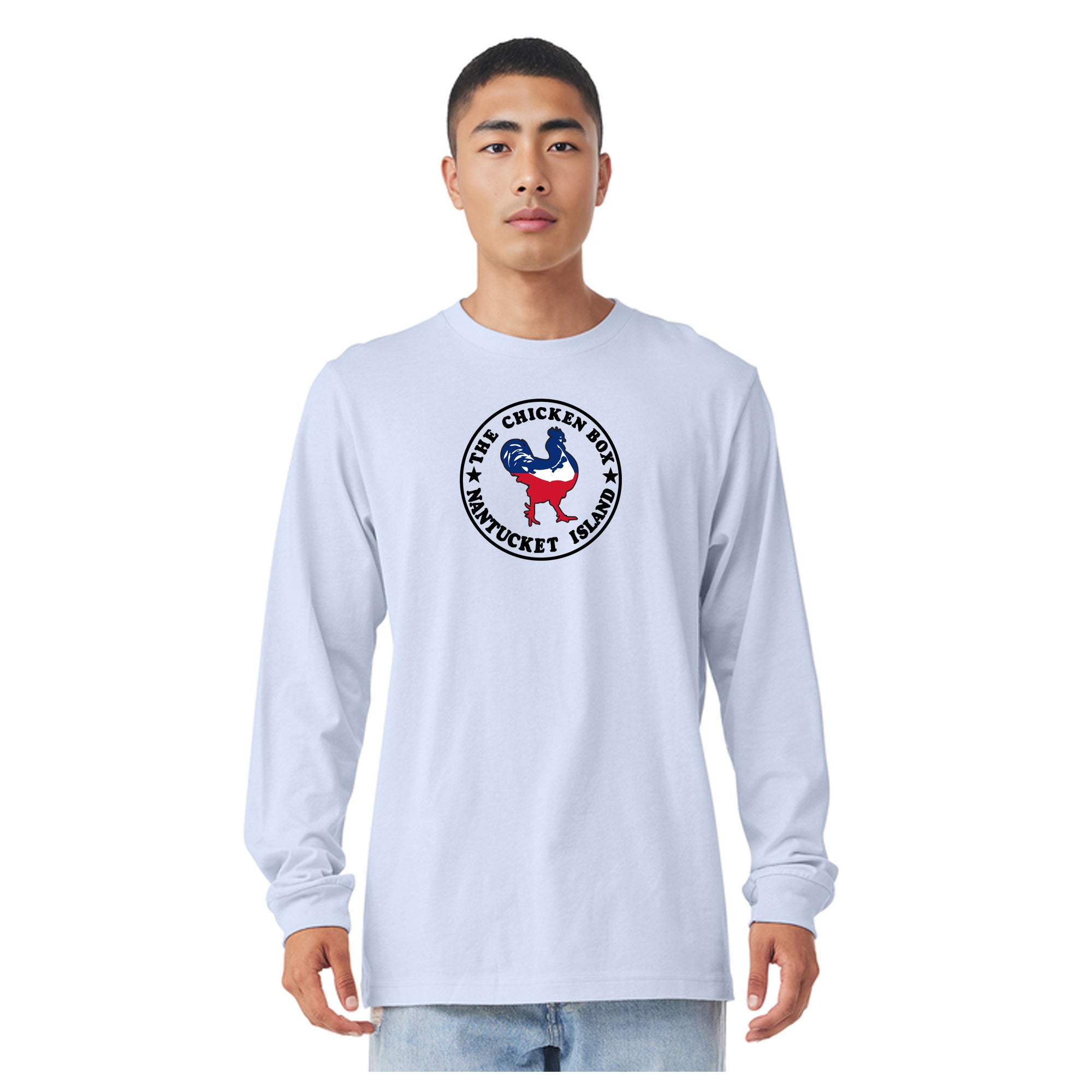 The Box Stamp Long Sleeve Tee