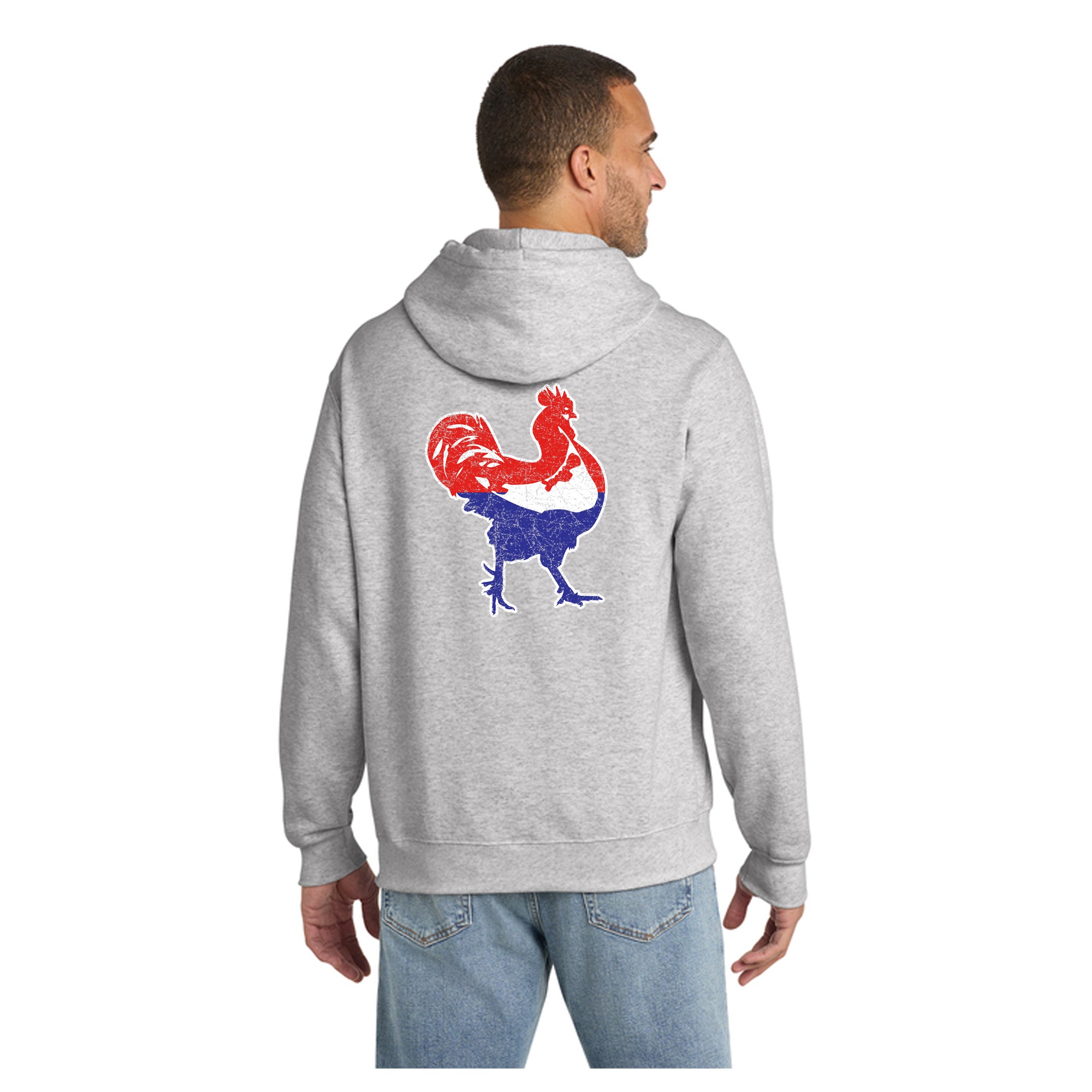 Distressed Chicken Hoodie