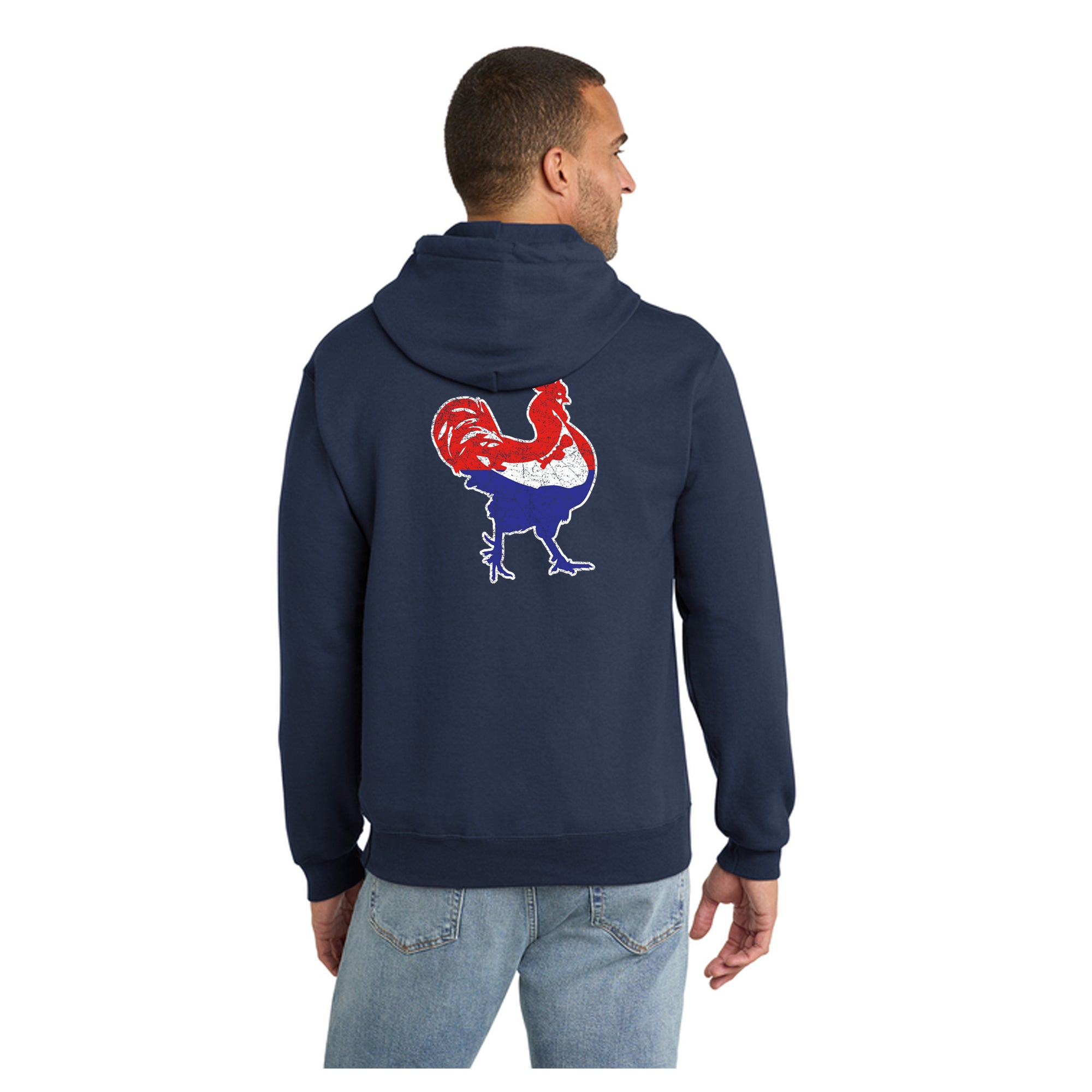 Distressed Chicken Hoodie