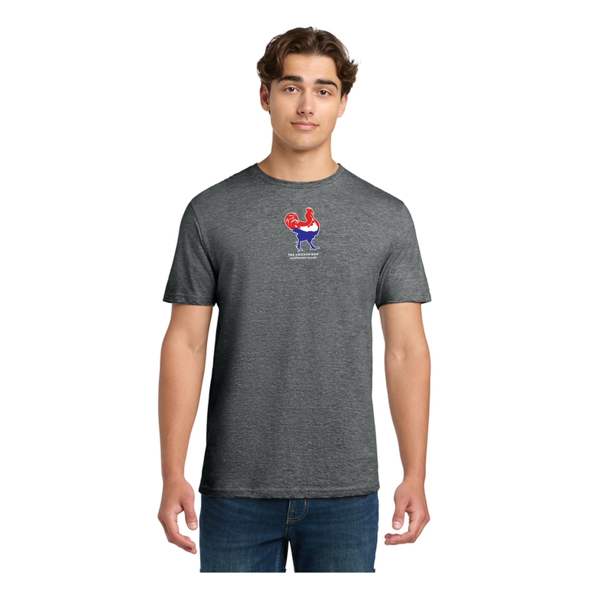 Red White and Blue Chicken Short Sleeve Tee