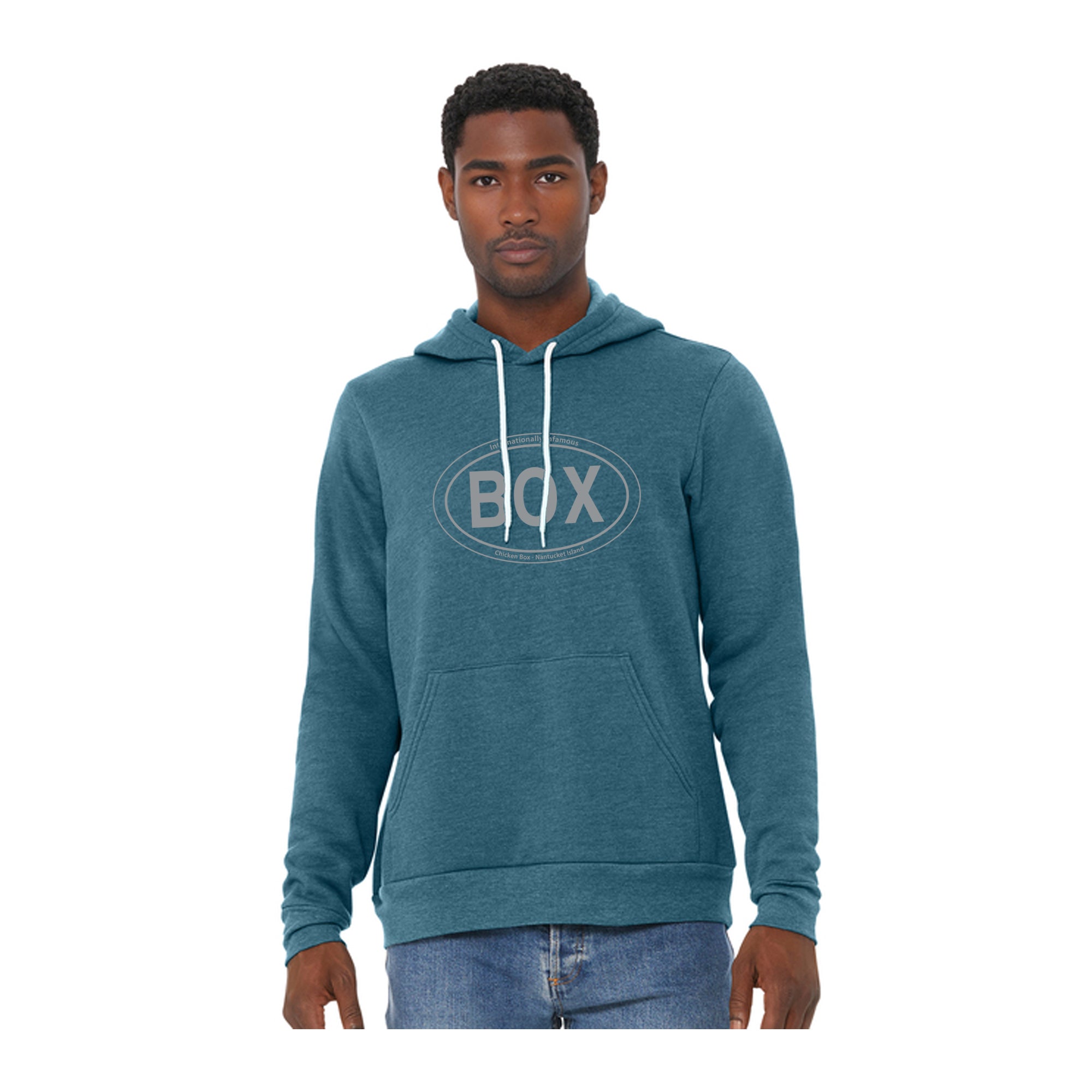 Box Oval Fleece Hoodie