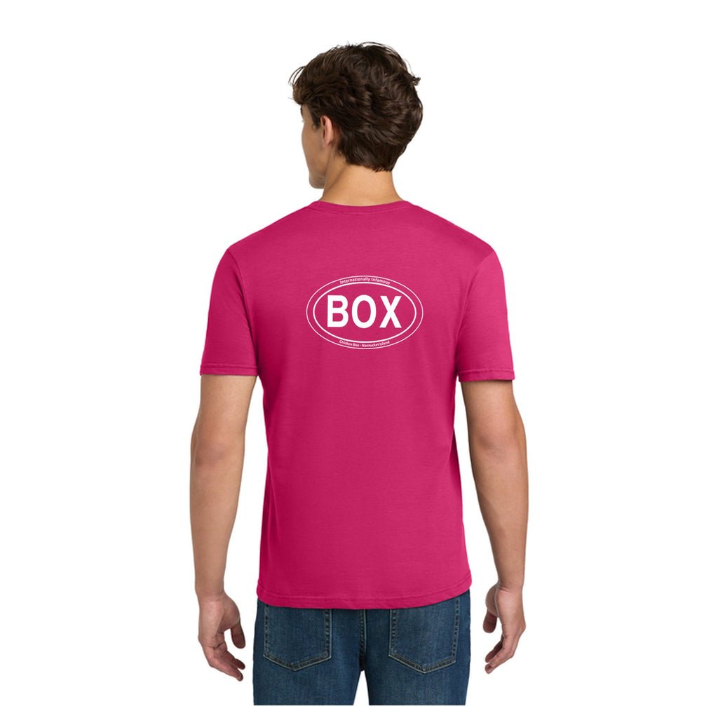 Box Oval Back Short Sleeve Tee
