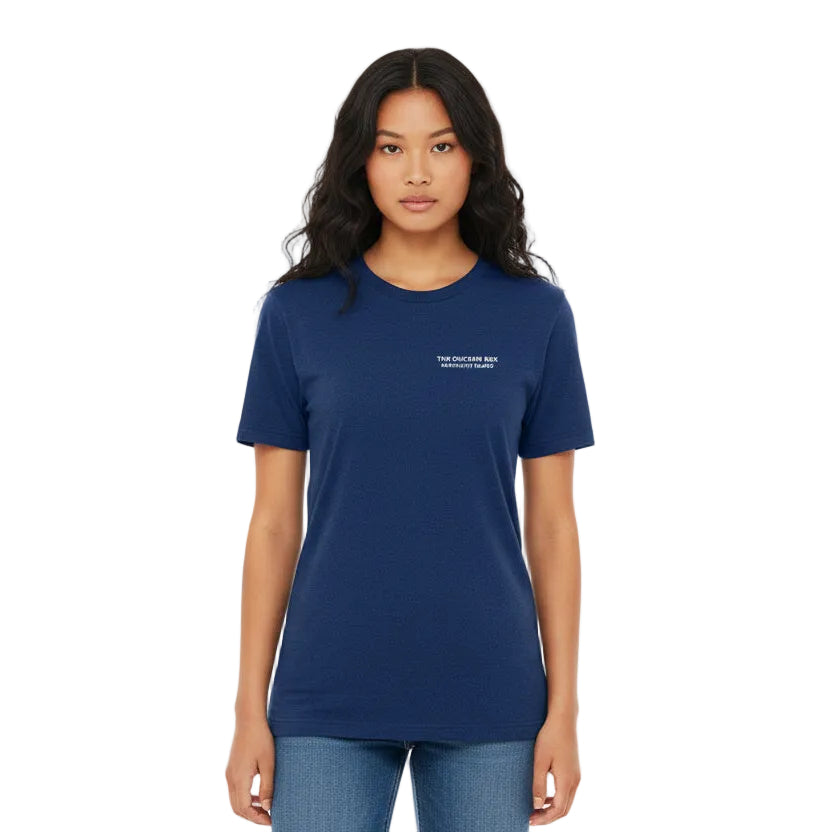 Box Oval Back Short Sleeve Tee