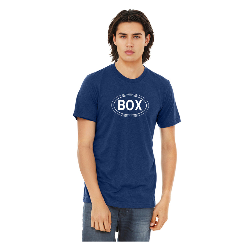 Box Oval Front Short Sleeve Tee
