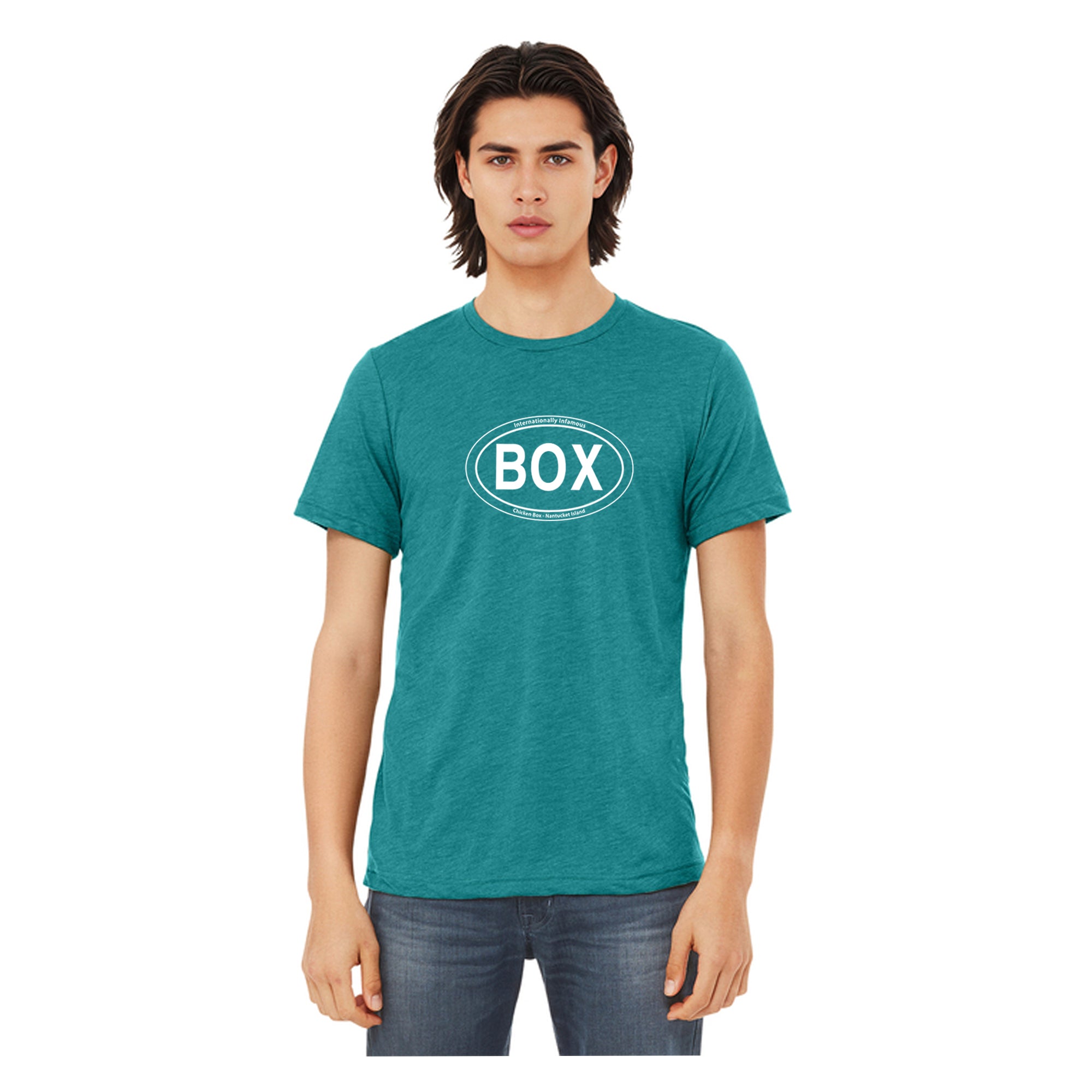 Box Oval Front Short Sleeve Tee