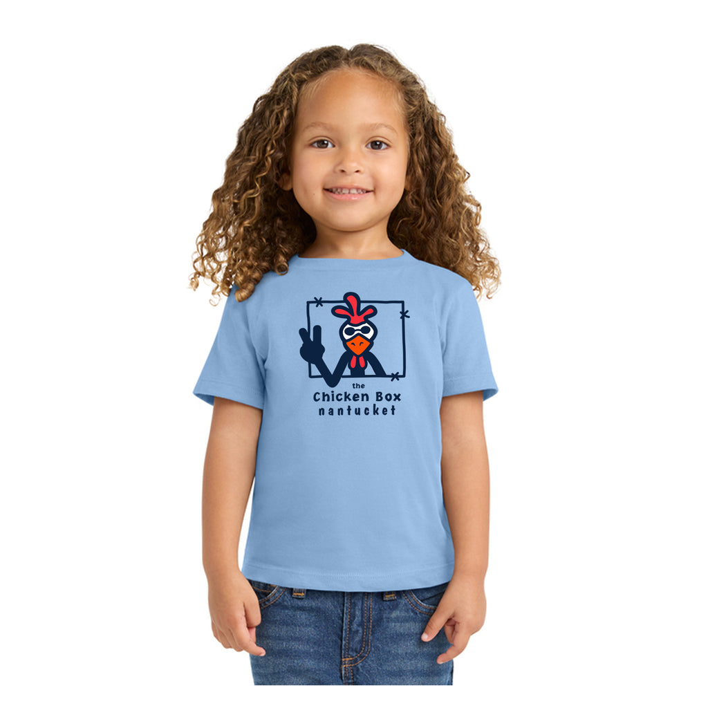 Peace Chicken Toddler Short Sleeve Tee