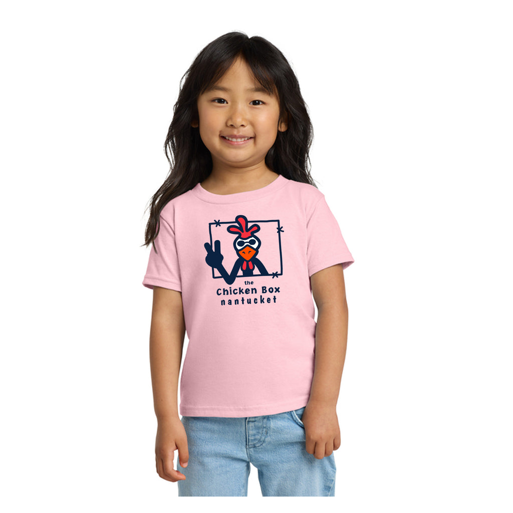 Peace Chicken Toddler Short Sleeve Tee