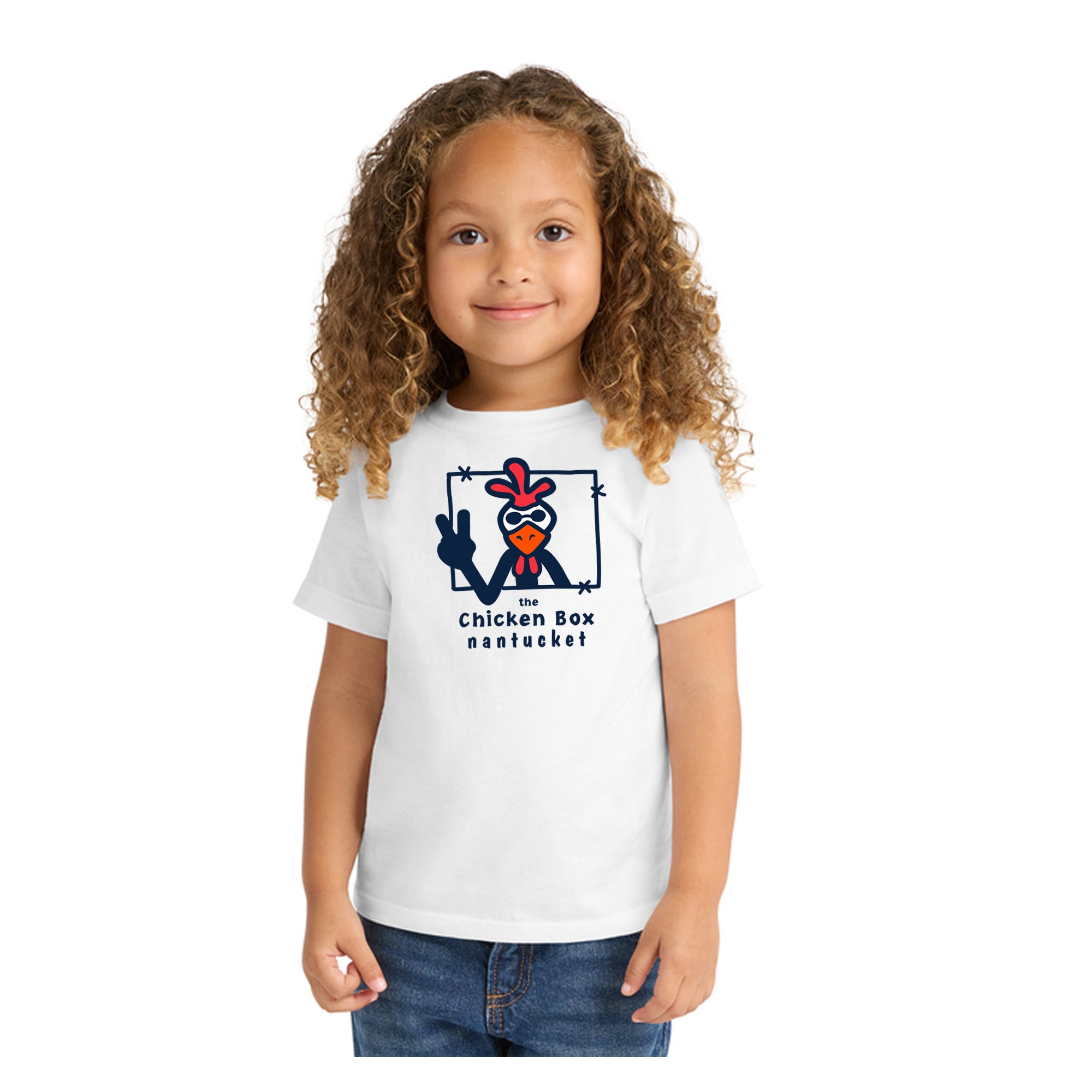 Peace Chicken Toddler Short Sleeve Tee