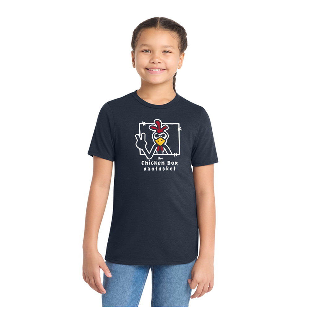 Peace Chicken Youth Short Sleeve Tee