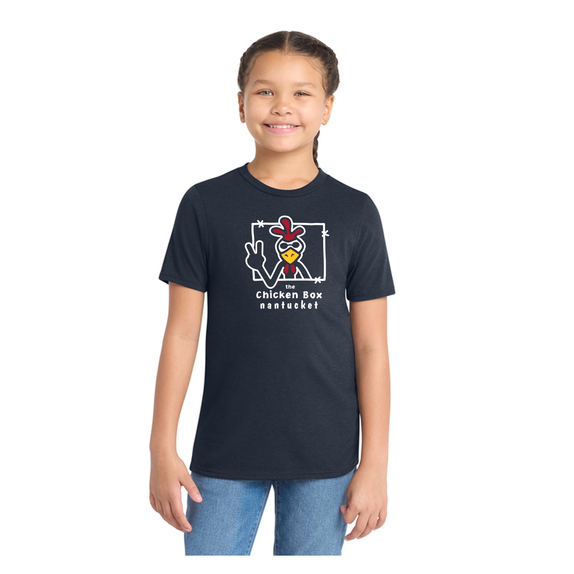 Peace Chicken Youth Short Sleeve Tee